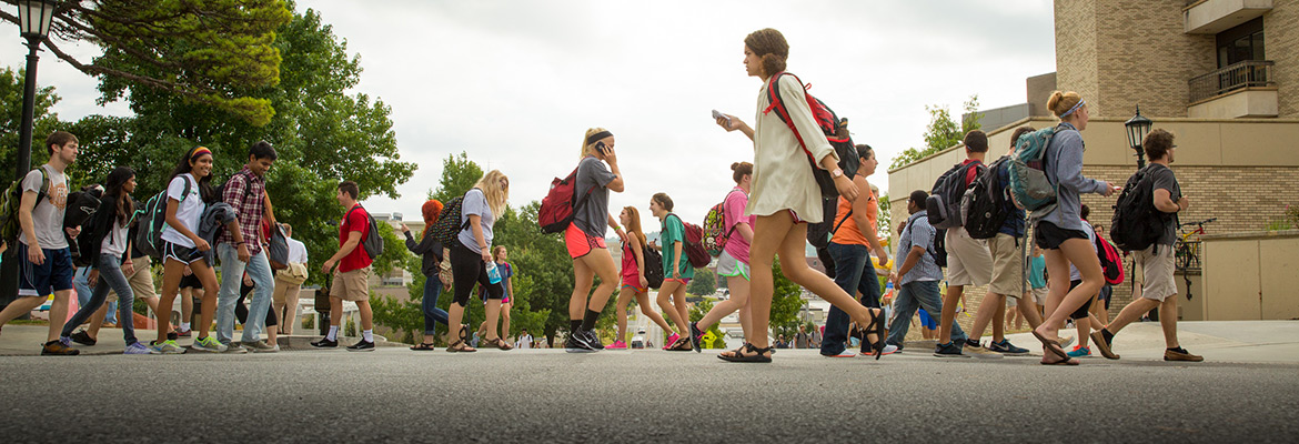 Students on Campus